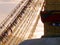 Partial close up, Boudhanath stupa, Kathmandu, Nepal, beautiful sunset