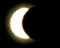 Partial eclipse of the sun and moon