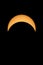 Partial phase of the 2017 Solar Eclipse