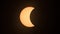 Partial solar eclipse in 2017