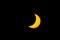 Partial Solar Eclipse From San Diego, California