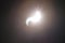 Partial Solare Eclipse Over Dallas Texas