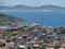 Partial view of Arraial do Cabo, in the background Praia do Forte, Cabo Frio