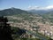 A partial view of the city of Trento. Trentino Alto Adige