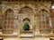 Partial view of dome near Jama Masjid, Champaner Pavagadh Archaeological Park, UNESCO World Heritage Site, Gujarat, India