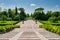 Partial view of the garden of Villa Emo in Fanzolo di Vedelago near Treviso Italy