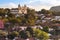 Partial view of the historic city of Tiradentes, Minas Gerais, Brazil.