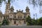 Partial view of The Lakshmi Vilas Palace, was built by Maharaja Sayajirao Gaekwad 3rd in 1890, Vadodara Baroda, Gujarat