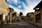 Partially excavated and restored ancient ruins of Herculaneum