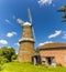 A partially restored Windmill at Whissendine , UK