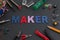 Particle maker kit, electronics project maker kit.