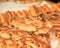 Particular type of bread at a market stall in the historic center of Tripoli, Lebanon