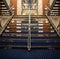 A particular view of a luxurious staircase in a cruise ship