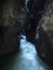 Partnachklamm canyon in Garmisch-Partenkirchen, Bavaria, Germany