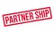 Partner Ship rubber stamp