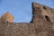 Parts of the walls of the Niederburg castle ruins in Kobern-Gondorf
