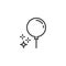 Party balloon outline icon