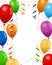 Party Balloons Background