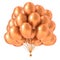 Party balloons bunch golden royal glossy