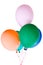 Party balloons decoration colorful multicolor