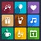 Party and Celebration icons set 29