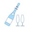 Party Champagne And Glass Icon