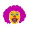 Party Clown Face Icon