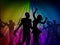 Party Disco Shows Celebrate Discotheque And Cheerful