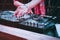 Party DJ Turntables Mixer Music entertainment Event Pub