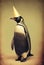 Party Emperor Penguin wearing hat