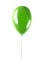 Party green balloon