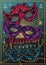 Party masquerade flyer colorful vintage