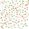 Party streamers pattern. Seamless. Vector