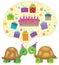 Party turtles theme image 3