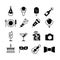 Party and wedding event fun vector icons