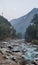 Parvati River, scenic views from Kasol, himachal pradesh