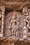 Parvati`s penance, Inner wall of Rani ki vav, an intricately constructed stepwell on the banks of Saraswati River. Patan, Gujar