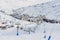 Pas de la Casa, Andorra, winter  Grandvalaria ski area, Andorra, Europe