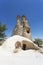 Pasabag, its famous fairy chimneys in Goreme Valley, Cappadocia