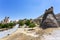 Pasabag, its famous fairy chimneys in Goreme Valley, Cappadocia