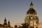 Pasadena City Hall Cupola at Twilight