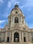 The Pasadena City Hall main tower and arcade.