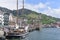 Pasaia, Spain - 27 May, 2022: tall ships and sailing boats at the Pasaia Maritime Festival, Gipzukoa, Spain