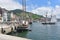 Pasaia, Spain - 27 May, 2022: tall ships and sailing boats at the Pasaia Maritime Festival, Gipzukoa, Spain