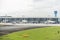 Pasay, Metro Manila, Philippines - NAIA Terminal 2 airport in Manila, Philippines. View of runway, tarmac and a few