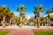 Paseo del Muelle Uno pedestrian promenade in Malaga