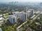 Pasig, Metro Manila, Philippines - Aerial of The Medical City, a large general hospital complex