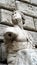 Pasquino, a talking statue of Rome ruined by time on which, since the 16th century