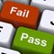 Pass Or Fail Keys To Show Exam Or Test Result