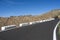 Pass road Canary Islands Fuerteventura Betancuria.